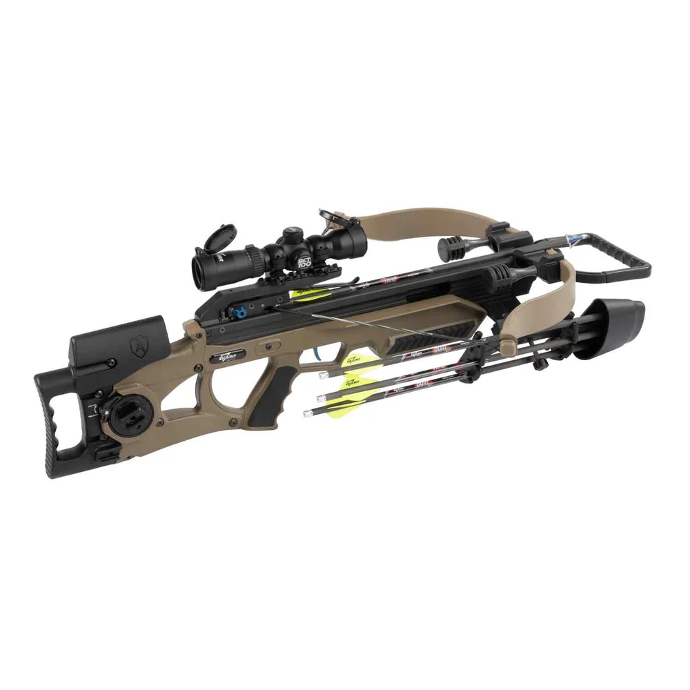 Excalibur Assassin Extreme Crossbow Package, buy Excalibur Assassin Extreme crossbow, 400 FPS crossbow, Charger Crank crossbow, hunting crossbow with illuminated scope, lightweight high-performance crossbow, Pro Shot trigger crossbow, Excalibur crossbows for sale, durable hunting crossbow, compact maneuverable crossbow, Crossbow Supplies crossbows, precision hunting crossbow package, quiet shooting crossbow, premium hunting crossbow, crossbow package with arrows