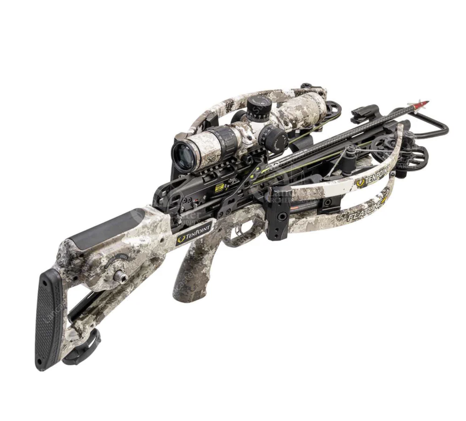 TenPoint Flatline 460 Crossbow Package, Evo-X Elite Scope crossbow, open box TenPoint crossbow, Flatline 460 open box X1036094, buy Flatline 460 discounted, 460 FPS crossbow, reverse-draw crossbow, compact hunting crossbow, crossbow with ACUslide, S1 Trigger TenPoint, MICRO-TRAC barrel crossbow, best crossbow for hunting, TenPoint Evo-X scope, ultra-fast crossbow, precision crossbow package, adjustable stock crossbow, top-rated TenPoint crossbow, scope struts system, TenPoint Flatline deal, crossbow for ground blinds, best 2024 crossbow, crossbow with arrows and quiver, 100-yard scope crossbow, open box hunting gear, lightweight TenPoint crossbow, high-speed crossbow deal, global shipping crossbow.